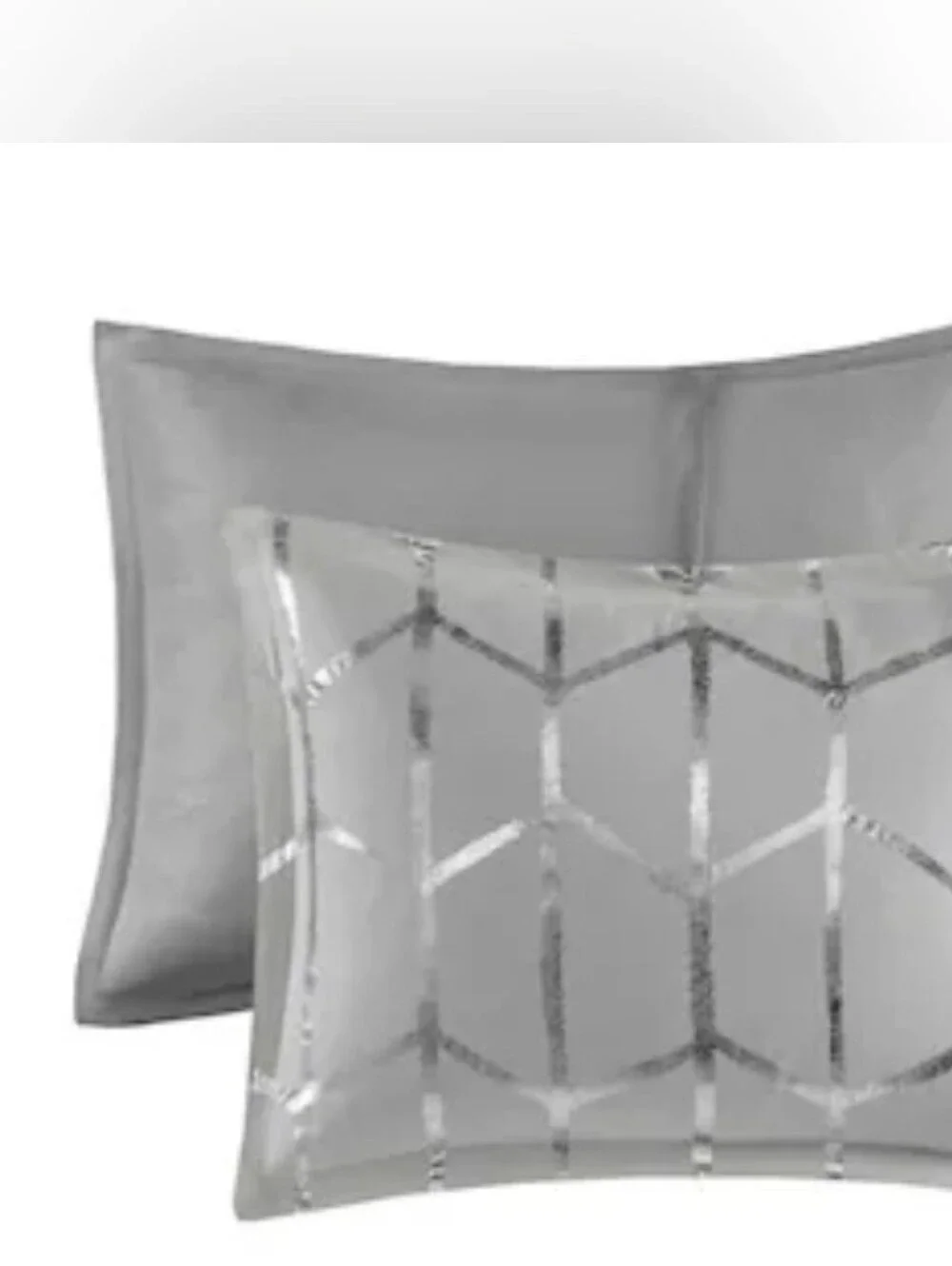 New Intelligent Designs Comforter With Two Shams Queen/Full